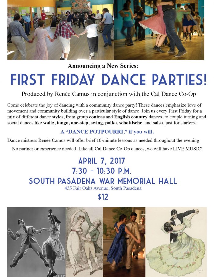 First Friday Dance Series - Flyer
