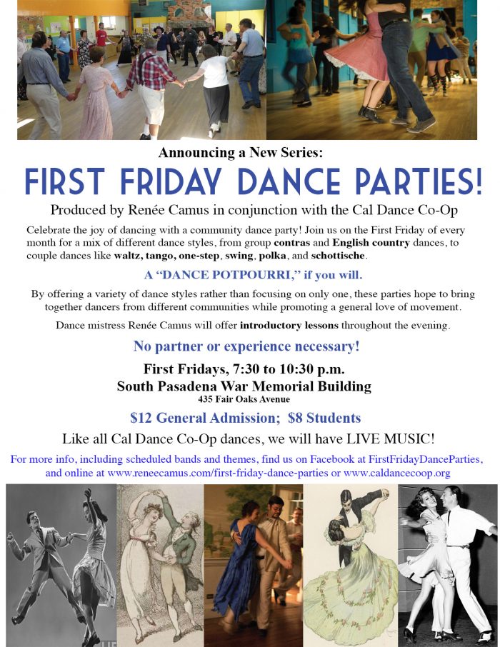 First Friday Dance Party General Flyer