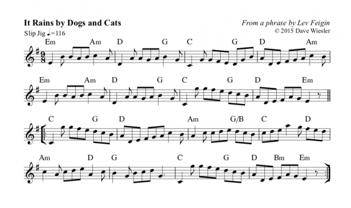 Inklings Romp music (It Rains by Dogs and Cats)